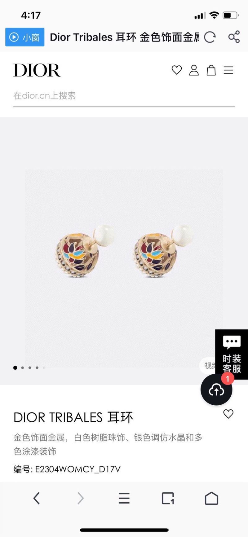 Christian Dior Earrings